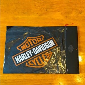 Harley Davidson Old School Bar & Shield Embroidered Patch. New in package